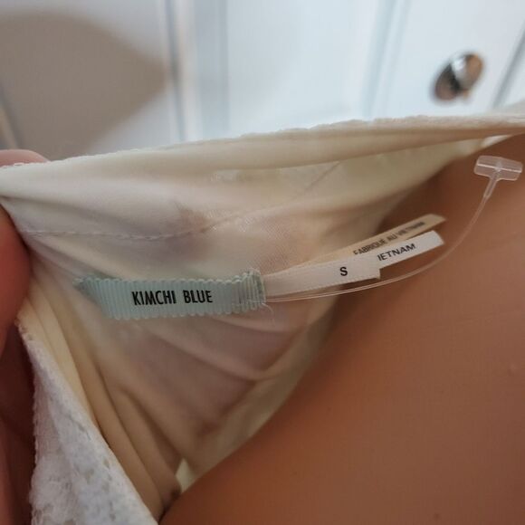 Kimchi Blue babydoll sunflower daisy lace dress Small - Picture 4 of 9